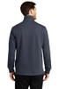 Port Authority® Slub Fleece 1/4-Zip Pullover. F295 Navy Back
