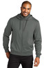 Port Authority® Smooth Fleece Hooded Jacket F814 Graphite
