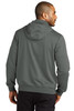 Port Authority® Smooth Fleece Hooded Jacket F814 Graphite Back