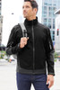 Port Authority® Embark Soft Shell Jacket. J307 Black/ Deep Grey Lifestyle