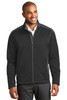 Port Authority® Two-Tone Soft Shell Jacket.  J794 Black/ Graphite