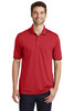 Port Authority® Dry Zone® UV Micro-Mesh Tipped Polo. K111 Rich Red/ Deep Black