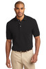 Port Authority® Heavyweight Cotton Pique Polo.  K420 Black