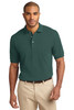 Port Authority® Heavyweight Cotton Pique Polo.  K420 Dark Green