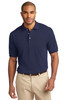 Port Authority® Heavyweight Cotton Pique Polo.  K420 Navy