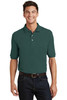 Port Authority® Heavyweight Cotton Pique Polo with Pocket.  K420P Dark Green