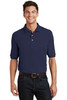 Port Authority® Heavyweight Cotton Pique Polo with Pocket.  K420P Navy