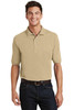 Port Authority® Heavyweight Cotton Pique Polo with Pocket.  K420P Stone XS