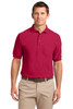 Port Authority® Silk Touch™ Polo with Pocket.  K500P Red