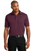 Port Authority® Dry Zone® Colorblock Ottoman Polo. K524 Maroon/ Black