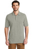 Port Authority® EZCotton® Polo. K8000 Oxford Heather