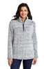 Port Authority ®  Ladies Cozy 1/4-Zip Fleece L130 Navy Heather
