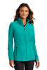 Port Authority® Ladies Accord Microfleece Jacket L151 Teal Blue