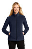 Port Authority ® Ladies Ultra Warm Brushed Fleece Jacket. L211 Insignia Blue/ River Blue Navy