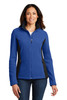 Port Authority® Ladies Colorblock Value Fleece Jacket. L216 True Royal/ Black