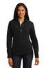 Port Authority® Ladies R-Tek® Pro Fleece Full-Zip Jacket. L227 Black/ Black XS