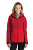 Port Authority ® Ladies Tech Rain Jacket L406 Sangria/ True Red