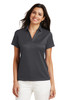 Port Authority® Ladies Performance Fine Jacquard Polo. L528 Grey Smoke