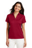 Port Authority® Ladies Performance Fine Jacquard Polo. L528 Rich Red