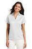 Port Authority® Ladies Performance Fine Jacquard Polo. L528 White