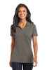 Port Authority® Ladies Cotton Touch™ Performance Polo. L568 Grey Smoke