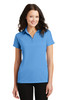 Port Authority® Ladies Crossover Raglan Polo. L575 Azure Blue XS