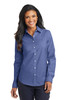 Port Authority® Ladies SuperPro™ Oxford Shirt. L658 Navy