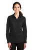 Port Authority® Ladies SuperPro™ Twill Shirt. L663 Black