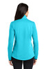 Port Authority® Ladies Active Soft Shell Jacket. L717 Light Cyan Blue Back