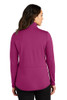 Port Authority® Ladies Accord Stretch Fleece Full-Zip LK595 Wine Back