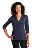 Port Authority ®  Ladies UV Choice Pique Henley LK750 True Navy