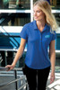 Port Authority® Ladies C-FREE™ Snag-Proof Polo LK864 True Royal Lifestyle