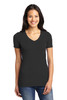 Port Authority® Ladies Concept Stretch V-Neck Tee. LM1005 Black