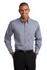 Port Authority® Tattersall Easy Care Shirt. S642 Grey/ White