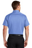 Port Authority® Short Sleeve SuperPro™ Twill Shirt. S664 Ultramarine Blue Back