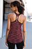 OGIO ® ENDURANCE Ladies Verge Racerback Tank. LOE327 Fierce Coral Space Dye  Lifestyle