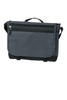 Port Authority® Nailhead Messenger. BG301 Smoke Grey/ Nearly Black