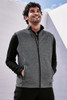 OGIO® Grit Fleece Vest OG730 Diesel Grey Heather Lifestyle