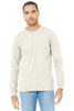 BELLA+CANVAS® Unisex Heather CVC Long Sleeve Tee BC3501CVC Heather Natural