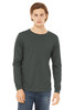 BELLA+CANVAS® Unisex Heather CVC Long Sleeve Tee BC3501CVC Deep Heather