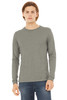 BELLA+CANVAS® Unisex Heather CVC Long Sleeve Tee BC3501CVC Heather Stone