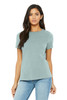 BELLA+CANVAS® Women's Relaxed Triblend Tee BC6413 Dusty Blue Triblend