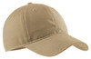 Port & Company® Soft Brushed Canvas Cap. CP96 Khaki