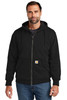 Carhartt® Midweight Thermal-Lined Full-Zip Sweatshirt CT104078 Black