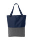 Port Authority ® Access Convertible Tote. BG418 Heather Grey/ River Blue Navy