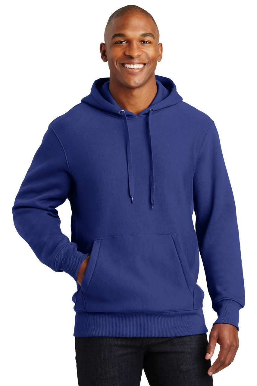 Sport-Tek® Super Heavyweight Pullover Hooded Sweatshirt.  F281 Royal