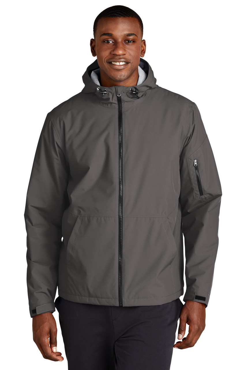 Sport-Tek® Waterproof Insulated Jacket JST56 Graphite