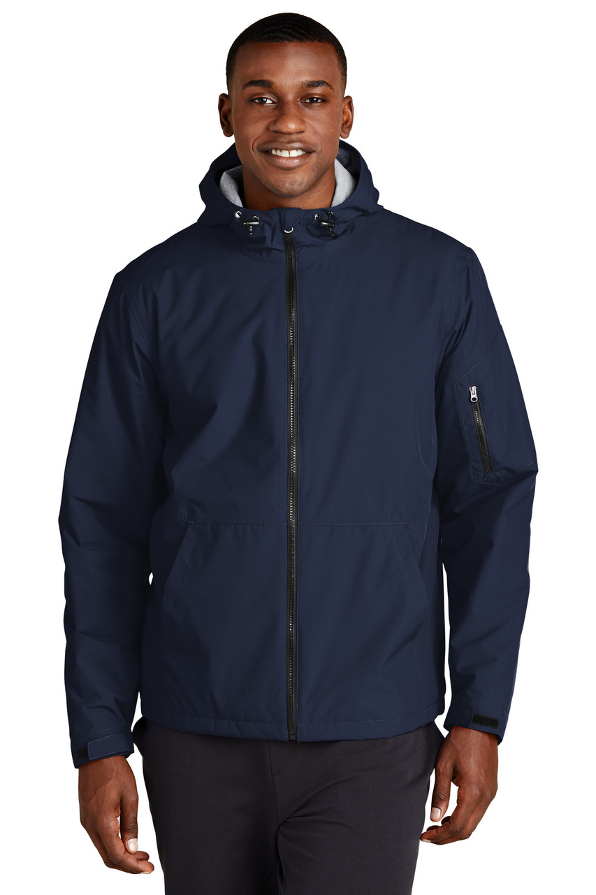 Sport-Tek® Waterproof Insulated Jacket JST56 True Navy