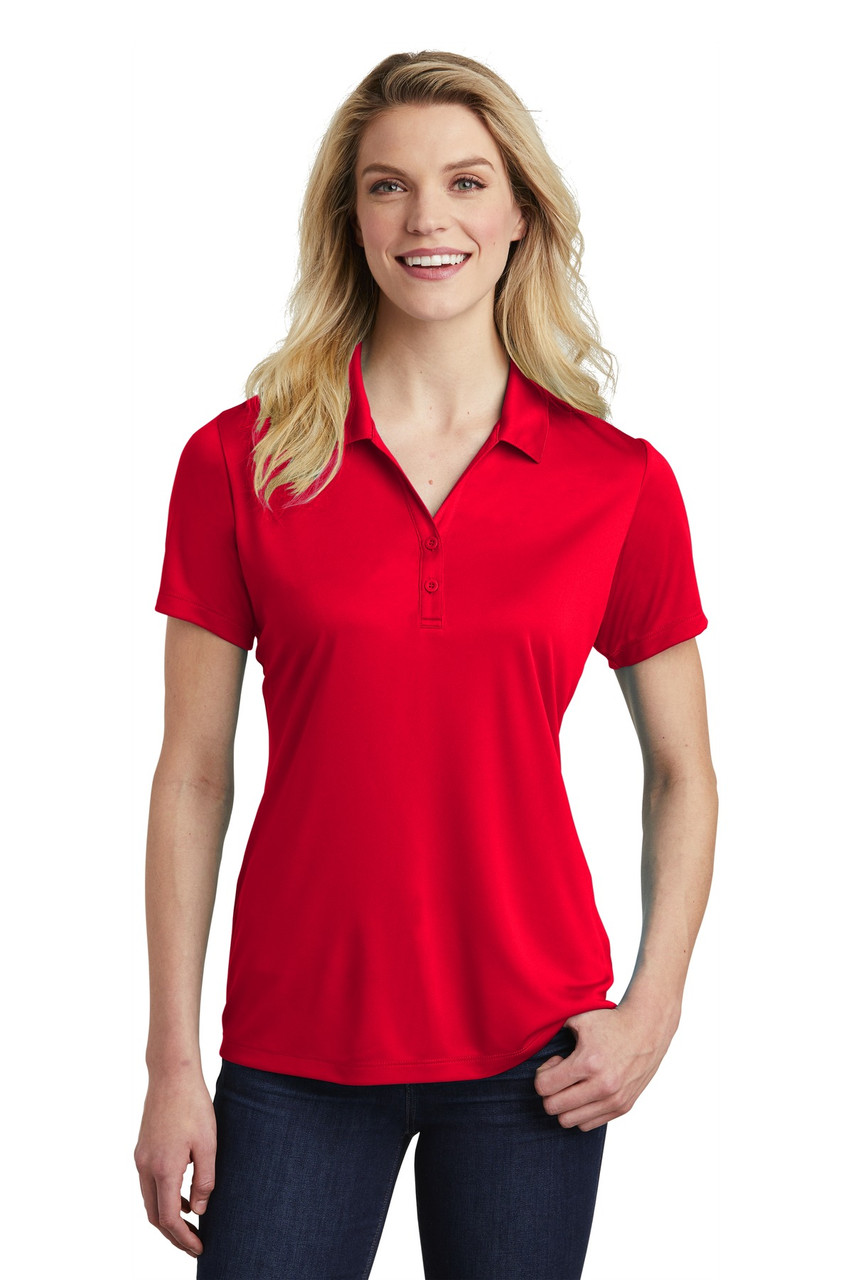 Sport-Tek ® Ladies PosiCharge ® Competitor ™ Polo. LST550 True Red