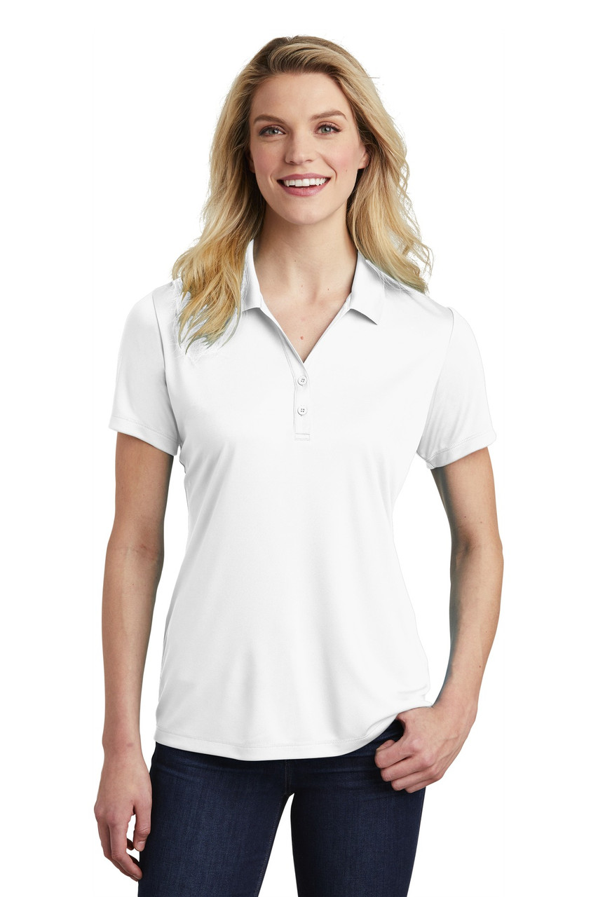 Sport-Tek ® Ladies PosiCharge ® Competitor ™ Polo. LST550 White
